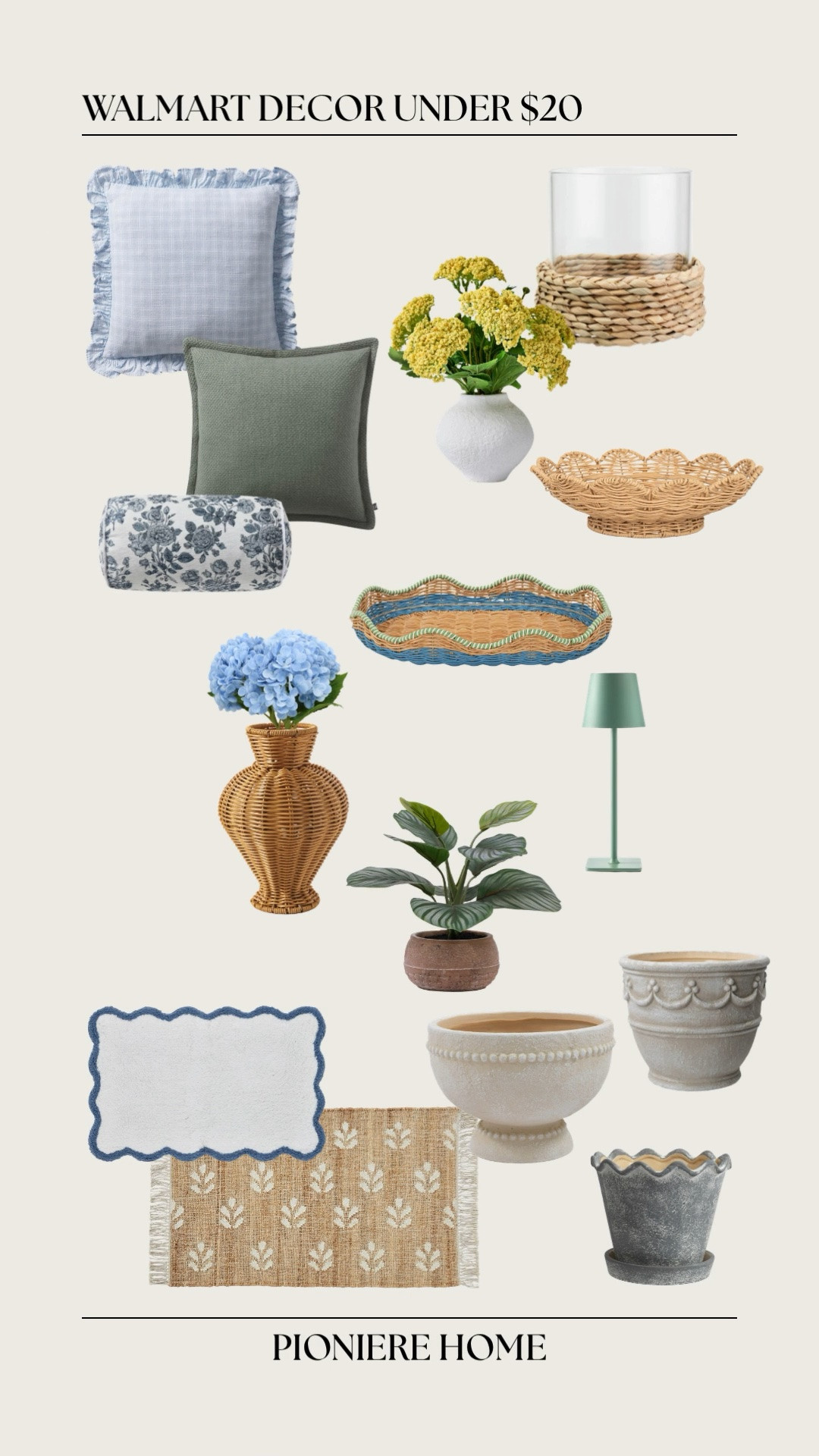 Update your home with affordable decor from Walmart. Home decor under $20. Faux plants, throw pillows, planters, summer decor, affordable home decor

#LTKSeasonal #LTKHome #LTKdayinmylife