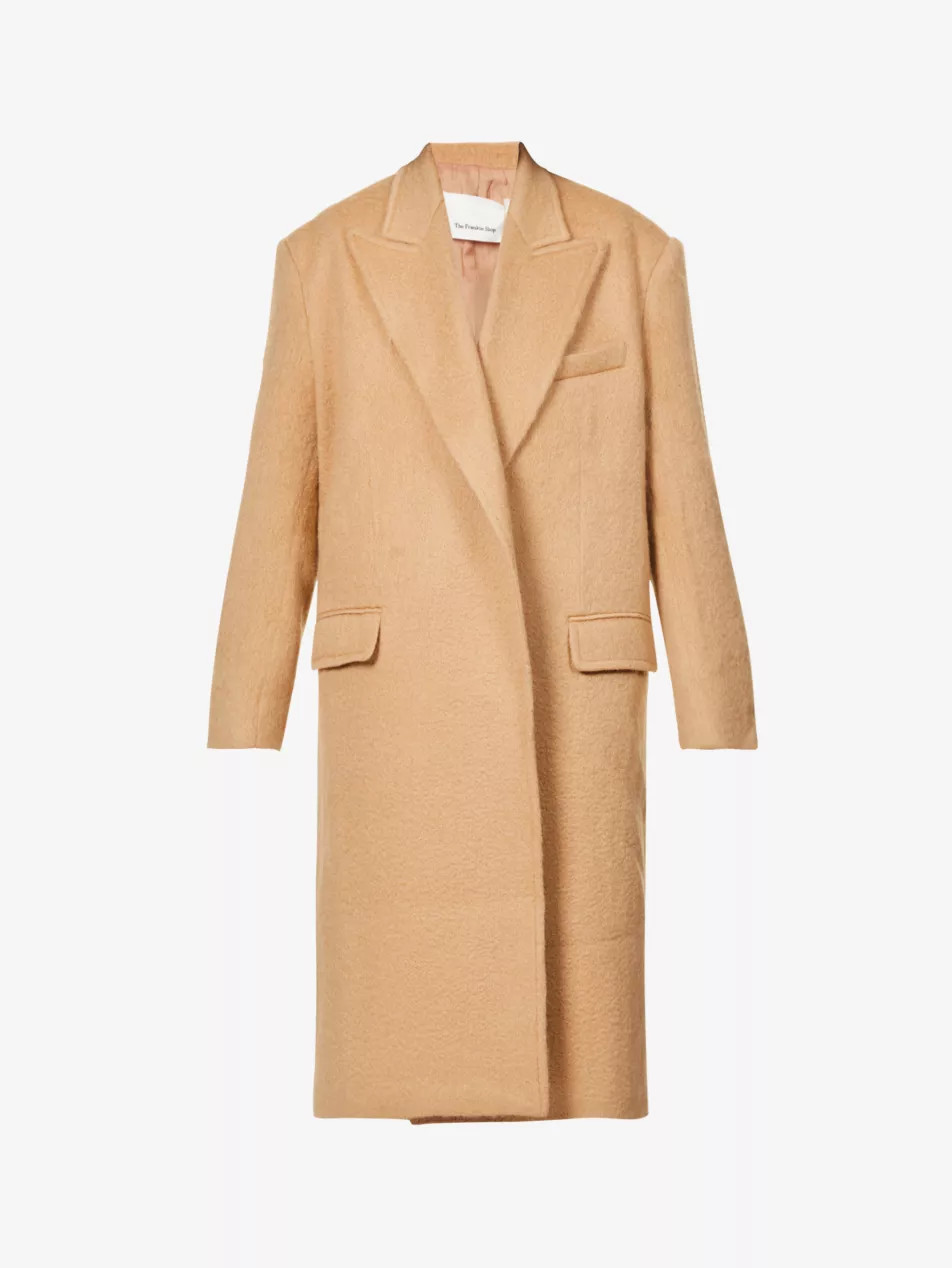 John oversized wool-blend coat | Selfridges