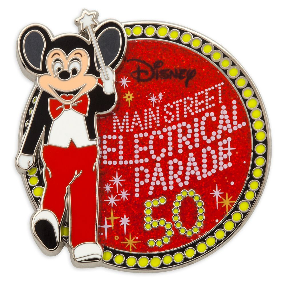 Mickey Mouse – The Main Street Electrical Parade 50th Anniversary Pin – Limited Release | Disney Store