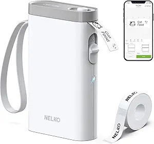 Nelko Label Maker Machine with Tape, P21 Bluetooth Label Printer, Wireless Mini Label Makers with... | Amazon (US)