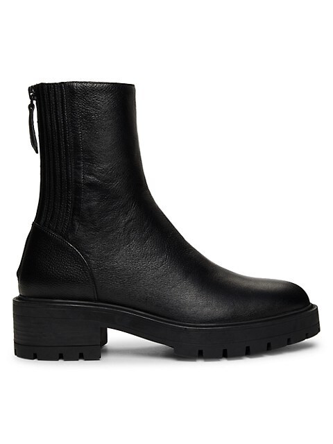 Saint Honroe Leather Combat Booties | Saks Fifth Avenue
