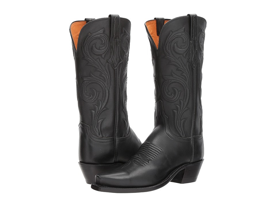 Lucchese - Nicole (Black) Women's Shoes | Zappos