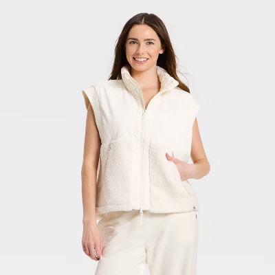 Women's High Pile Vest - JoyLab™ | Target