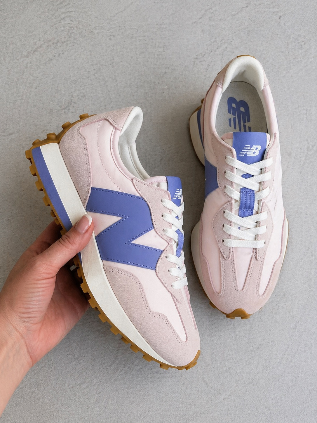 New Arrival New Balance 327 Lifestyle Sneaker in Pink Salt with Fairweather Blue #shoecrush #springsneakers #summersneakers

#LTKSeasonal #LTKActive #LTKTravel