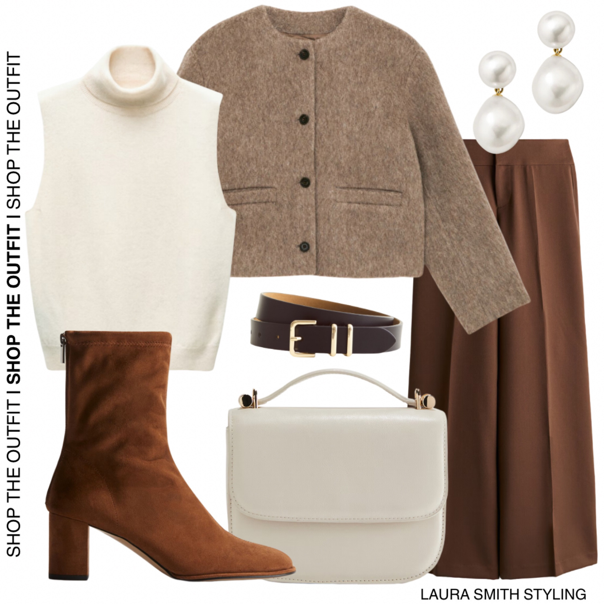 A timeless jacket that will last you year after year 🤎

Including wool blend jacket, cream turtleneck top, brown trousers, brown boots, white handbag, brown belt & pearl earrings  

#LTKautumn #LTKstyletip #LTKuk