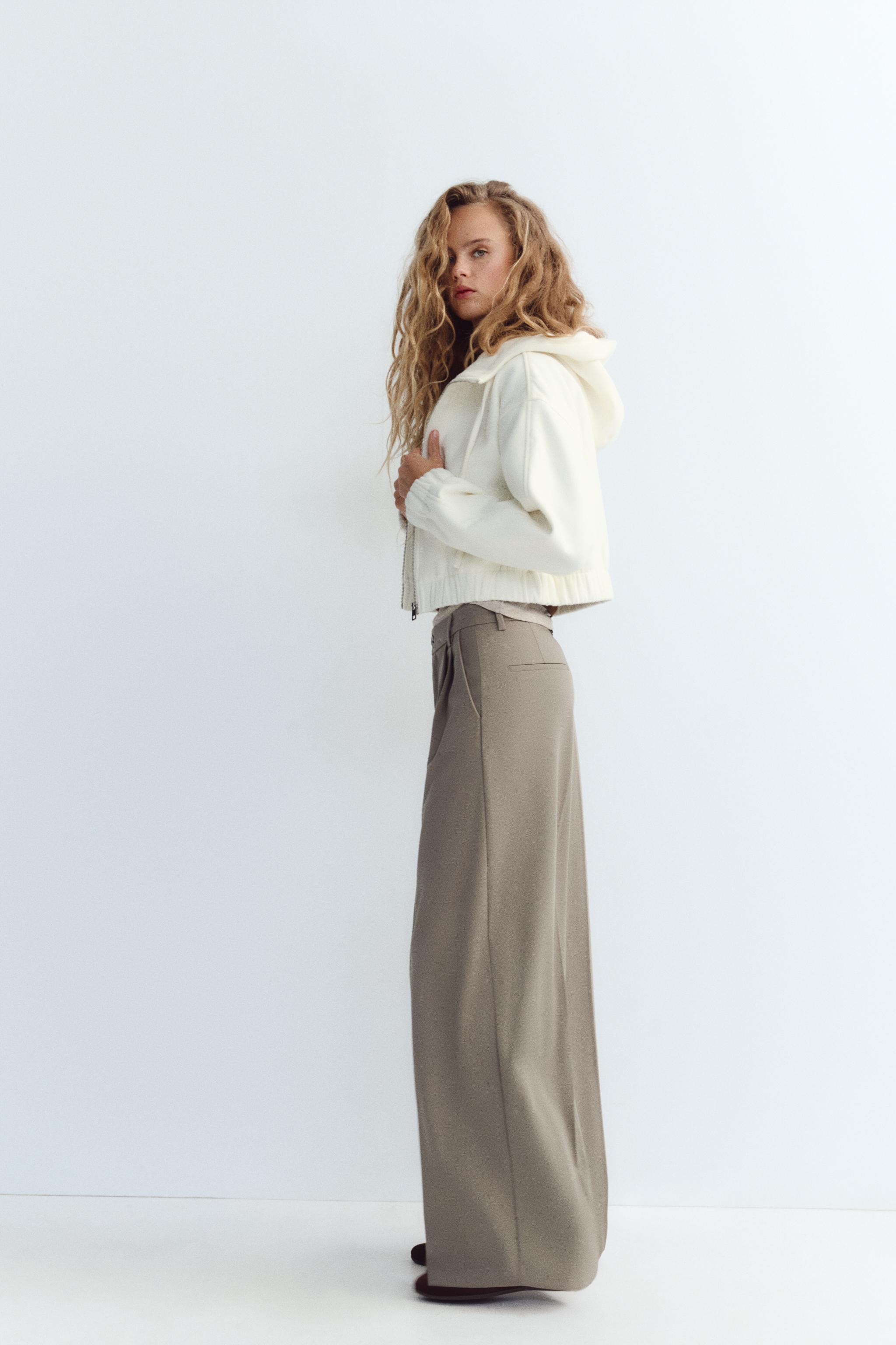 DOUBLE PLEAT TROUSERS | Zara UK