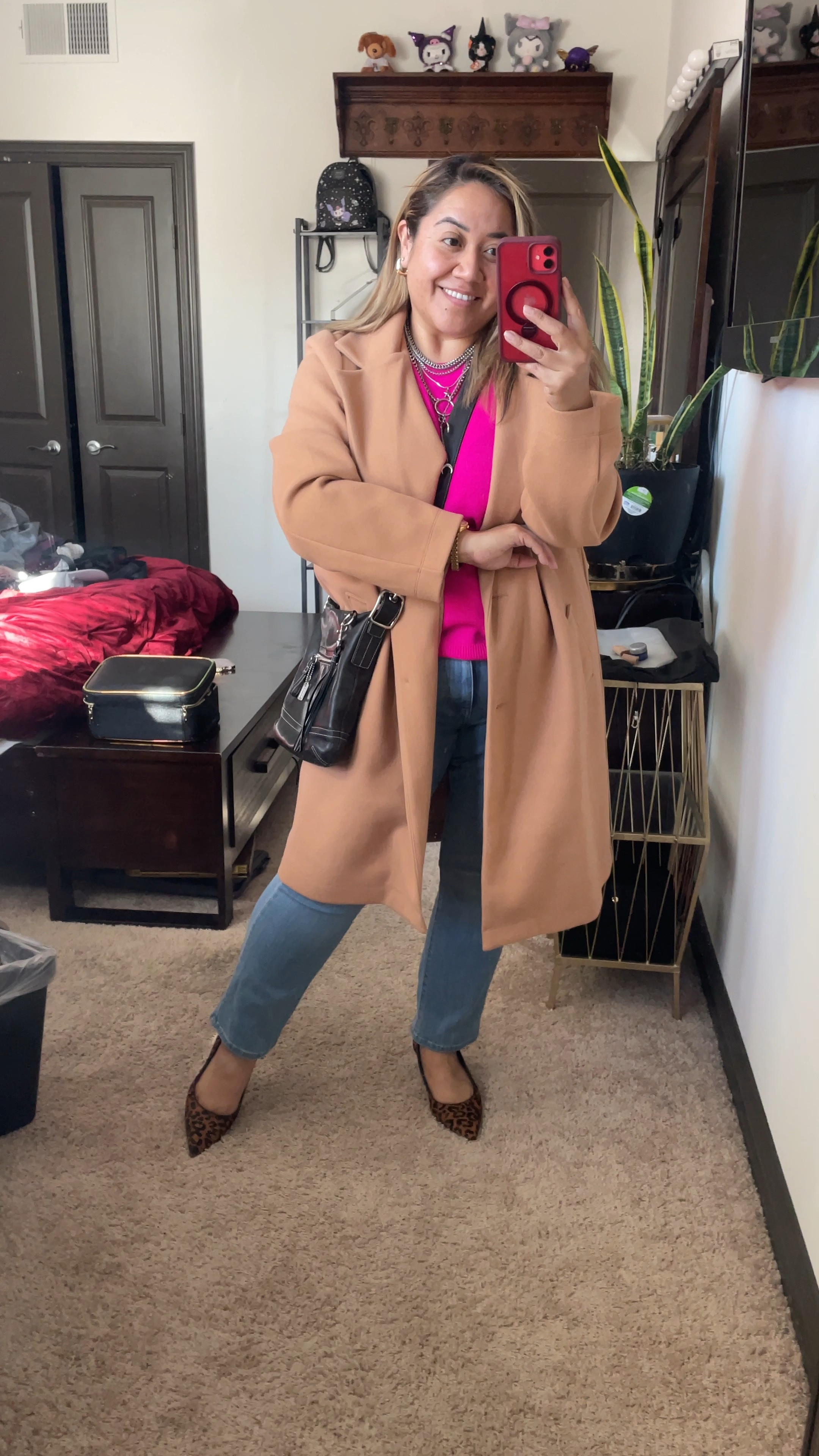 Major sale at Macy with code FRIENDS for this Cashmere top, light wash denim.

Nordstrom sale for these leopard print heels & a camel coat 🥳 

Amazing gold jewelry & a brilliant silver layering necklace set. Handmade at etsy!

Finish with a vintage Coach cross body, linked one sold at ebay!

#LTKSaleAlert