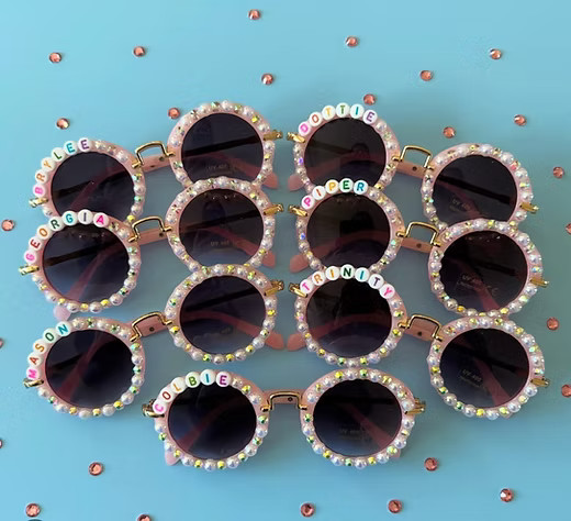 Personalized Rainbow Gem Sunglasses | Strand.Up