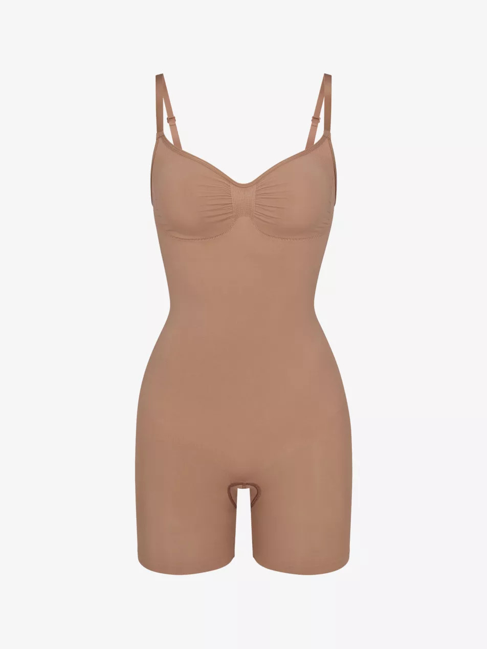 Sculpt ruched stretch-woven body | Selfridges