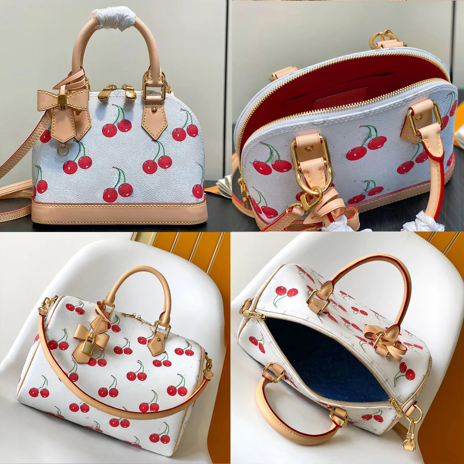 Designer Cross Body Bags - Stylish Shoulder Bag, Lightweight Tote Bag with Cherry Blossom Design,... | DHGate