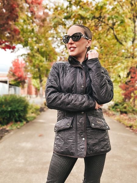 A classic women’s black Barbour jacket will always be in style. The quilted slim fit Barbour jacket is great for transitional season layering and drizzly damp days. 

#LTKSeasonal #LTKsalealert #LTKstyletip