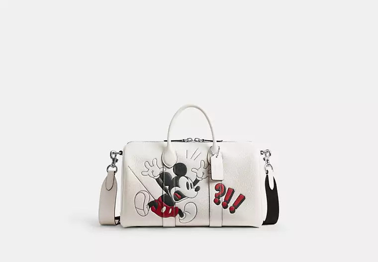 Disney X Coach Compass Bag 35 With Mickey Mouse | Coach (US)