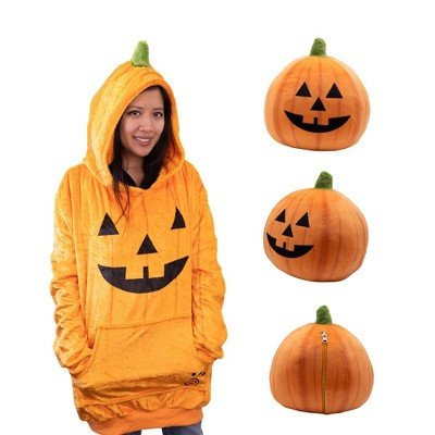 Pumpkin Snugible Blanket Hoodie & Pillow | Target