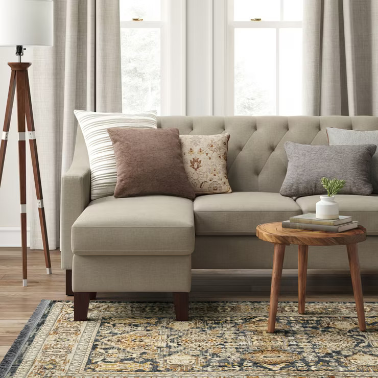 Buckland Live Edge Coffee Table Brown - Threshold™ | Target