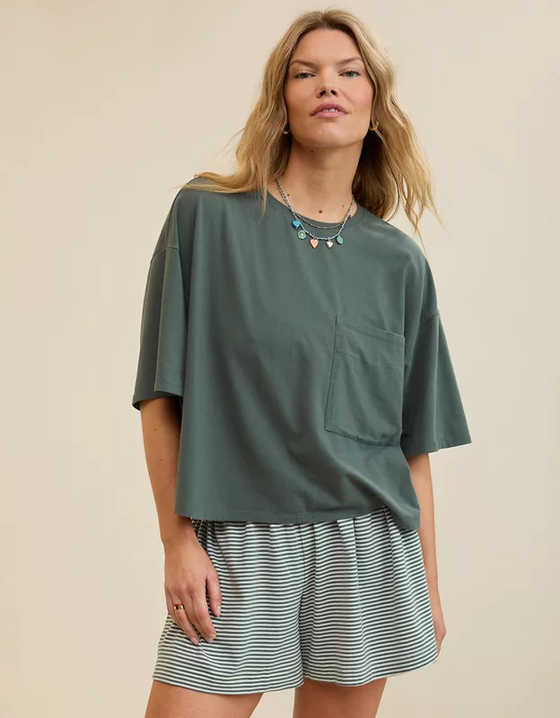 Aerie Dream Jersey Short Sleeve T-Shirt | Aerie