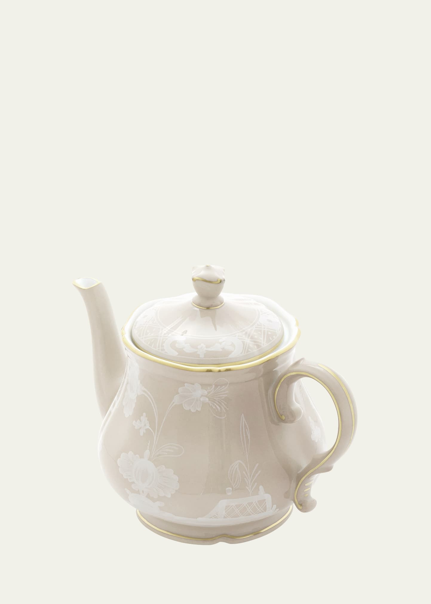 GINORI 1735 Oriente Italiano Meringa Teapot for 6, 24 oz. | Bergdorf Goodman