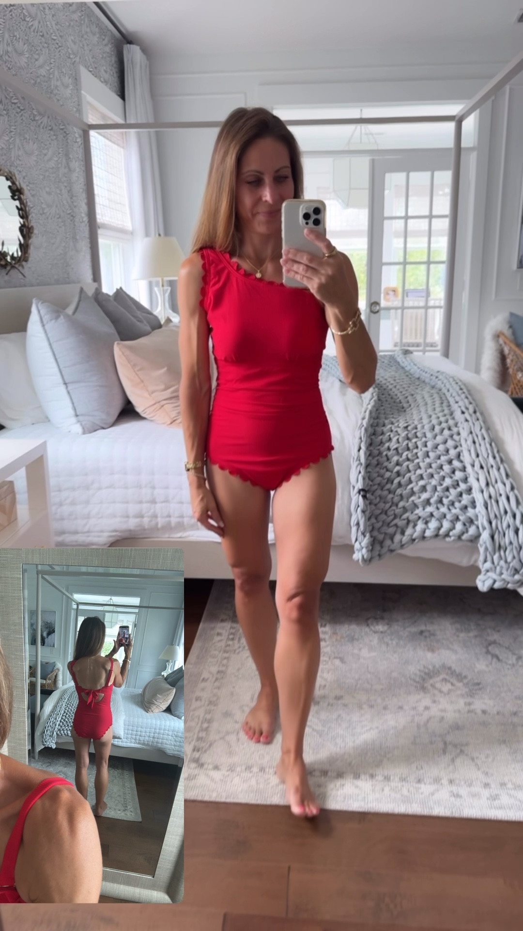 So many cute and flattering bathing suits on sale for @amazon Big Spring Sale! I bought several last year and they’ll still be on the rotation this summer! I have this particular one in teal color as well
#ad #founditonamazon

