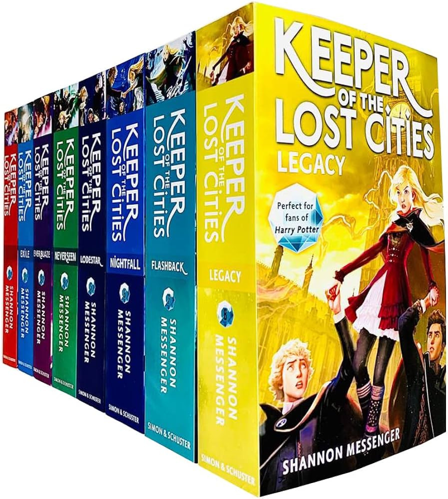 Keeper of the Lost Cities Series Volume 1 - 8 Collection Books Box Set by Shannon Messenger (Keep... | Amazon (US)
