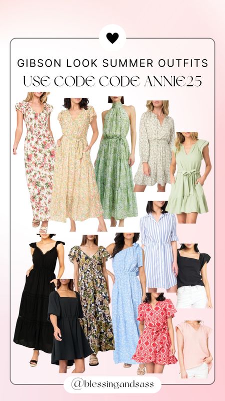 Gibson look summer outfits I had to share with y’all !!! 
 25% Off Code thru 7/6 : ANNIE25

Women’s fashion, summer outfits, work outfit inspo, Gibsonlook summertime, midi dress, maxi dress, casual summer outfits, fashion finds, work dress

#LTKSeasonal #LTKWorkwear #LTKStyleTip