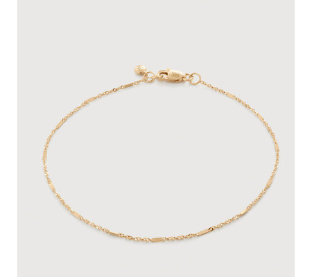 Shimmer Chain Bracelet | Monica Vinader (US)