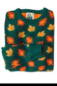 The Big Cozy Fall Leaf Sweater | Kiel James Patrick