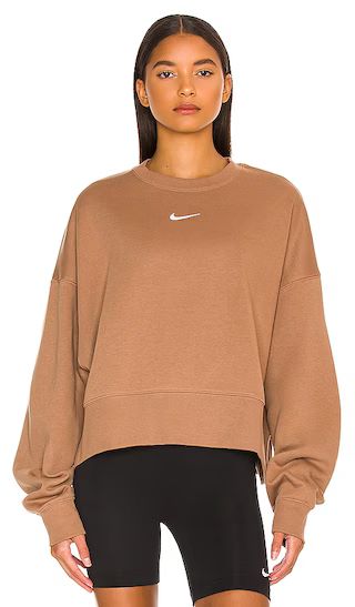 NSW Collection Fleece Crew in Archeo Brown | Revolve Clothing (Global)