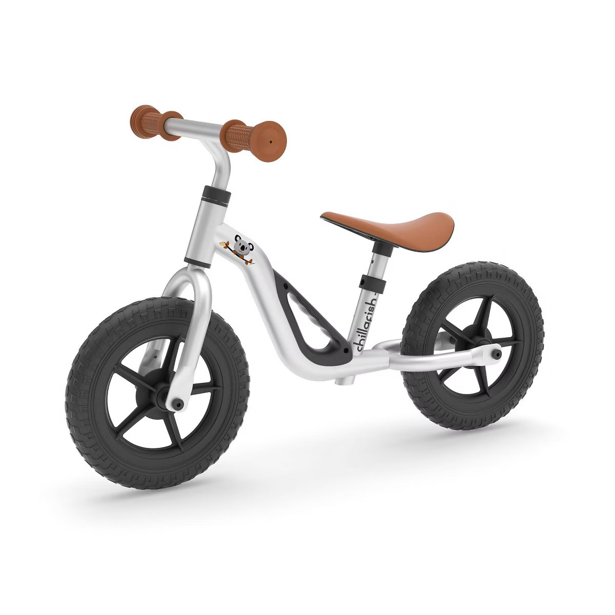Chillafish Charlie 10" Kids' Balance Bike - Silver | Target