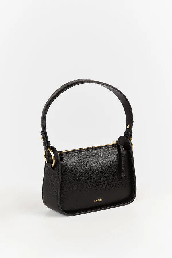 SANCIA THE AURA MINI BAG BLACK | DISSH