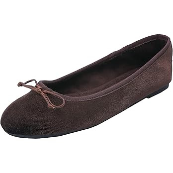 FEVERSOLE Women's Ultra Soft Colorful Memory Foam Cushioned Faux Suede Home Ballet Flats | Amazon (US)