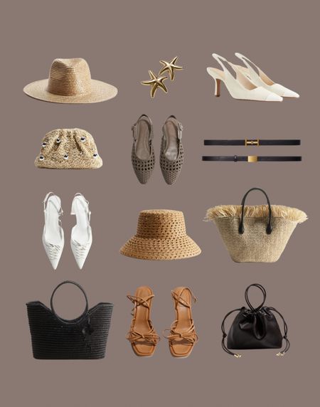 Accessory faves from H&M! Some really lovely summer pieces and gorg belts! The top left hat is a fab dupe for my lack of colour fedora! 

15% off this weekend with the code APP15 

#LTKeurope #LTKsummer #LTKsale