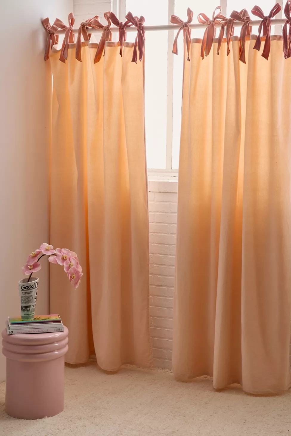 Velvet Tie Window Panel | Urban Outfitters (US and RoW)