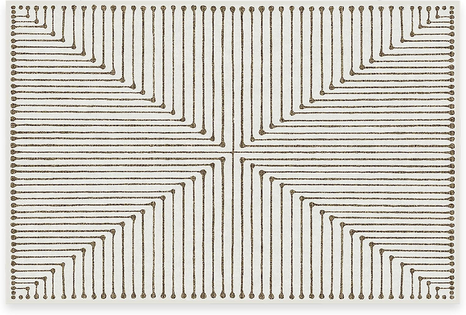 RUGGABLE x Jonathan Adler Washable Rug - Perfect Modern Area Rug for Living Room Bedroom Kitchen ... | Amazon (US)