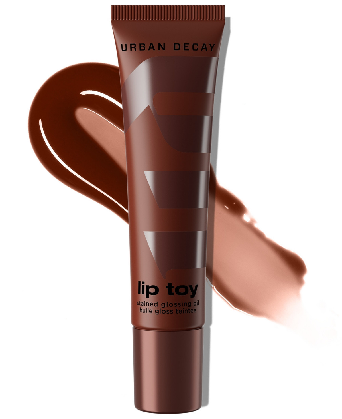 Urban Decay Lip Toy Sugar Coat Lipgloss, Full-Size - Deep Brown | Macy's