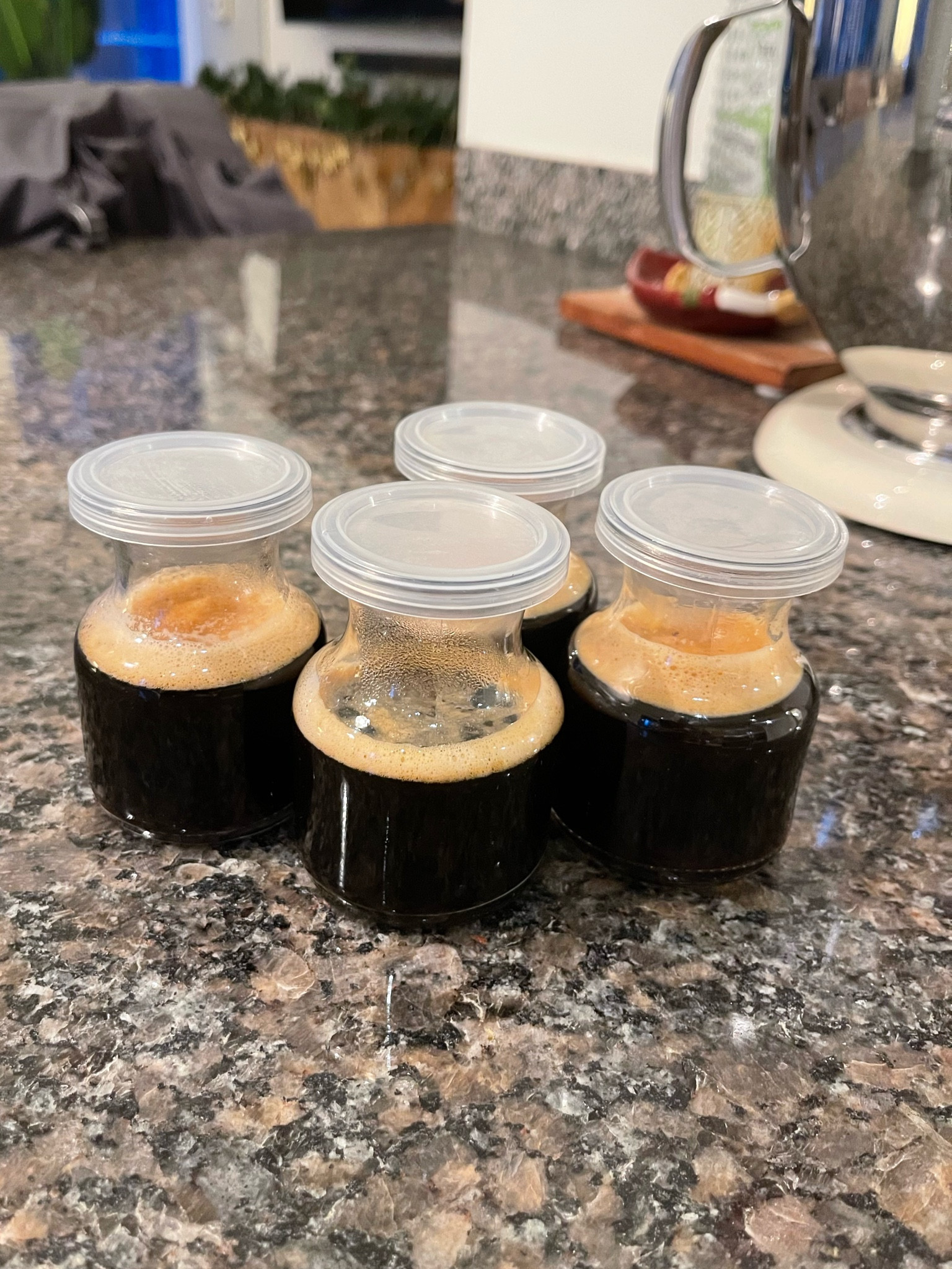 Mini glass jugs to store double espresso shots in the fridge! Makes it easy to prep for espresso martinis 

#LTKhome