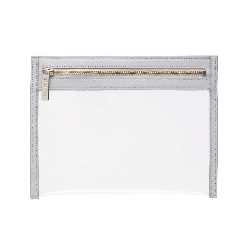 Clarity Clutch Small | TRUFFLE