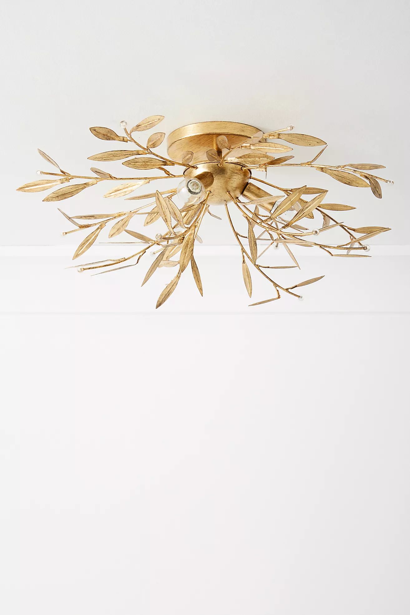 Willow Leaf Flush Mount | Anthropologie (US)