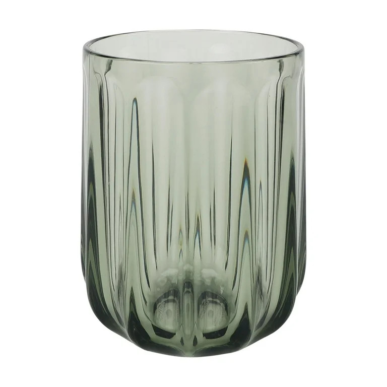 Better Homes & Gardens 15-Ounce Tritan Plastic Stemless Wine Glass, Green | Walmart (US)