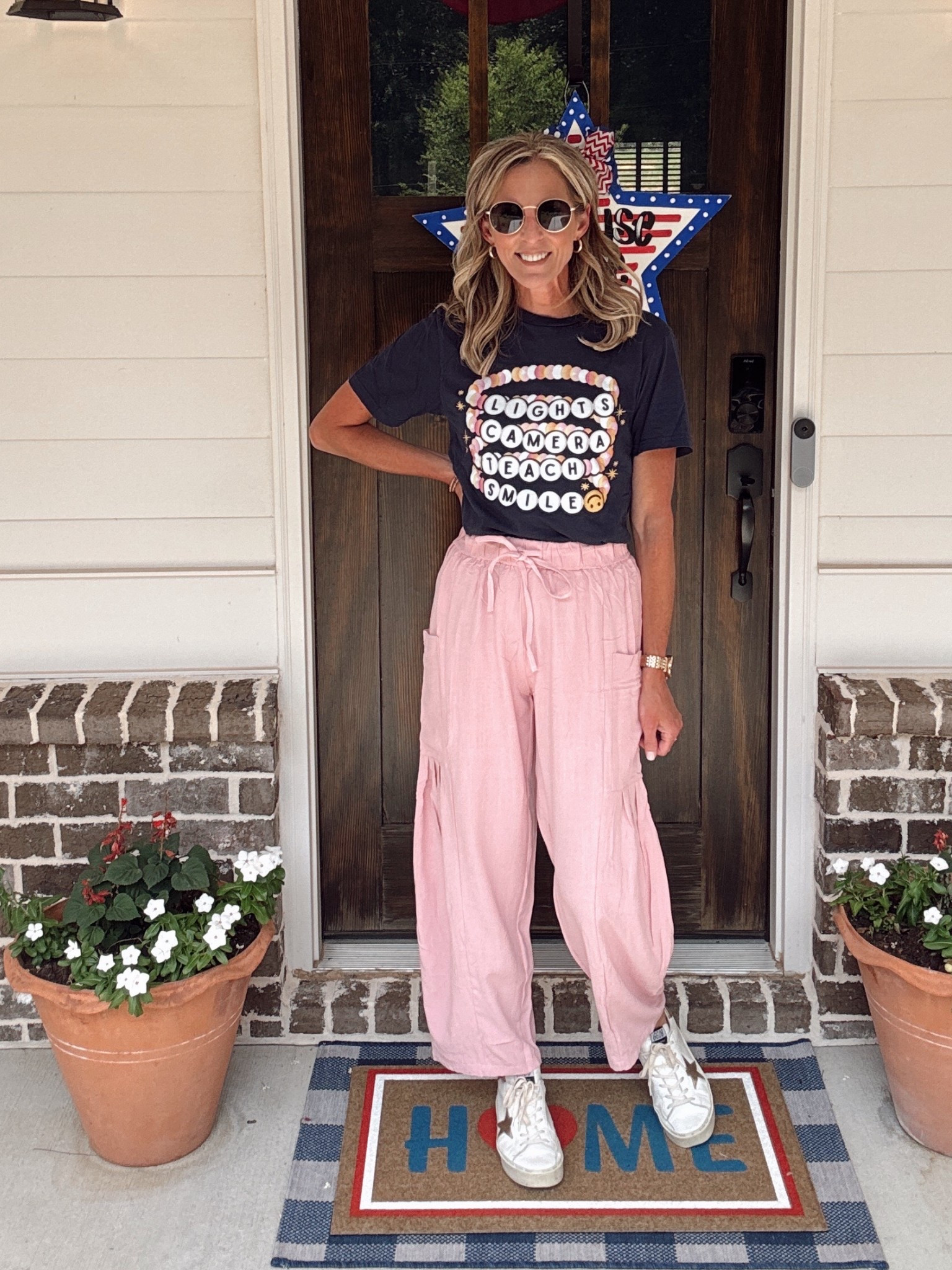 Prime Day Deal- Teacher Pants!!! Only $26

The perfect pants for teaching these wide leg elastic waist casual. Palazzo trousers with pockets will look great with all of your favorite sneakers and teacher tees! I linked up all of your favorites! Only $26 
 
@amazon , #founditonamazon, #amazonpartner, @amazonfashion

Teacher, teacher, outfit, back to school

#LTKStyleTip #LTKSaleAlert #LTKOver40