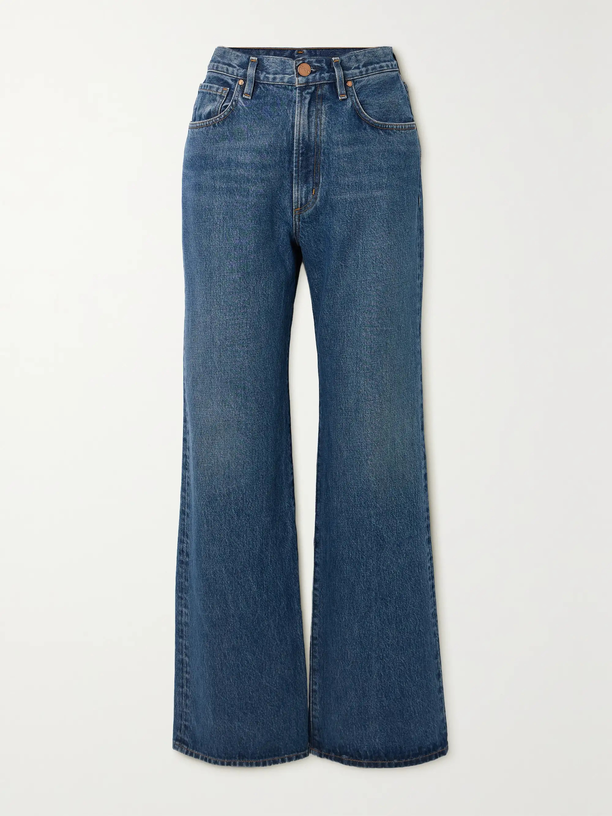 GOLDSIGN+ NET SUSTAIN The Tanner organic high-rise straight-leg jeans | NET-A-PORTER APAC