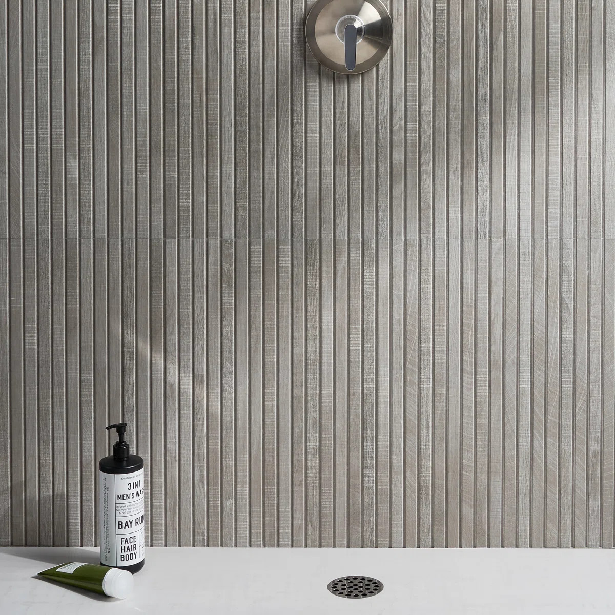 Auburn Ribbon 24 in. x 48 in. Porcelain Ribbed Wood Look Wall Tile (15.49 Sq. Ft. / Case) | Wayfair North America