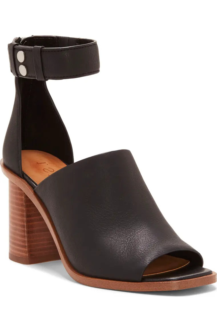 Faen Ankle Strap Genuine Calf Hair Sandal | Nordstrom