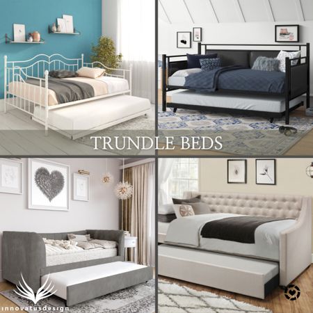 Have you heard of Trundle Beds before? These are pull-out mattresses that add an extra sleeping space for kids or adults! Trundle Day Beds are ideal for home offices that need to cater for guests staying too. Explore our favorite Trundle Beds!

#LTKhome #LTKfamily #LTKFind