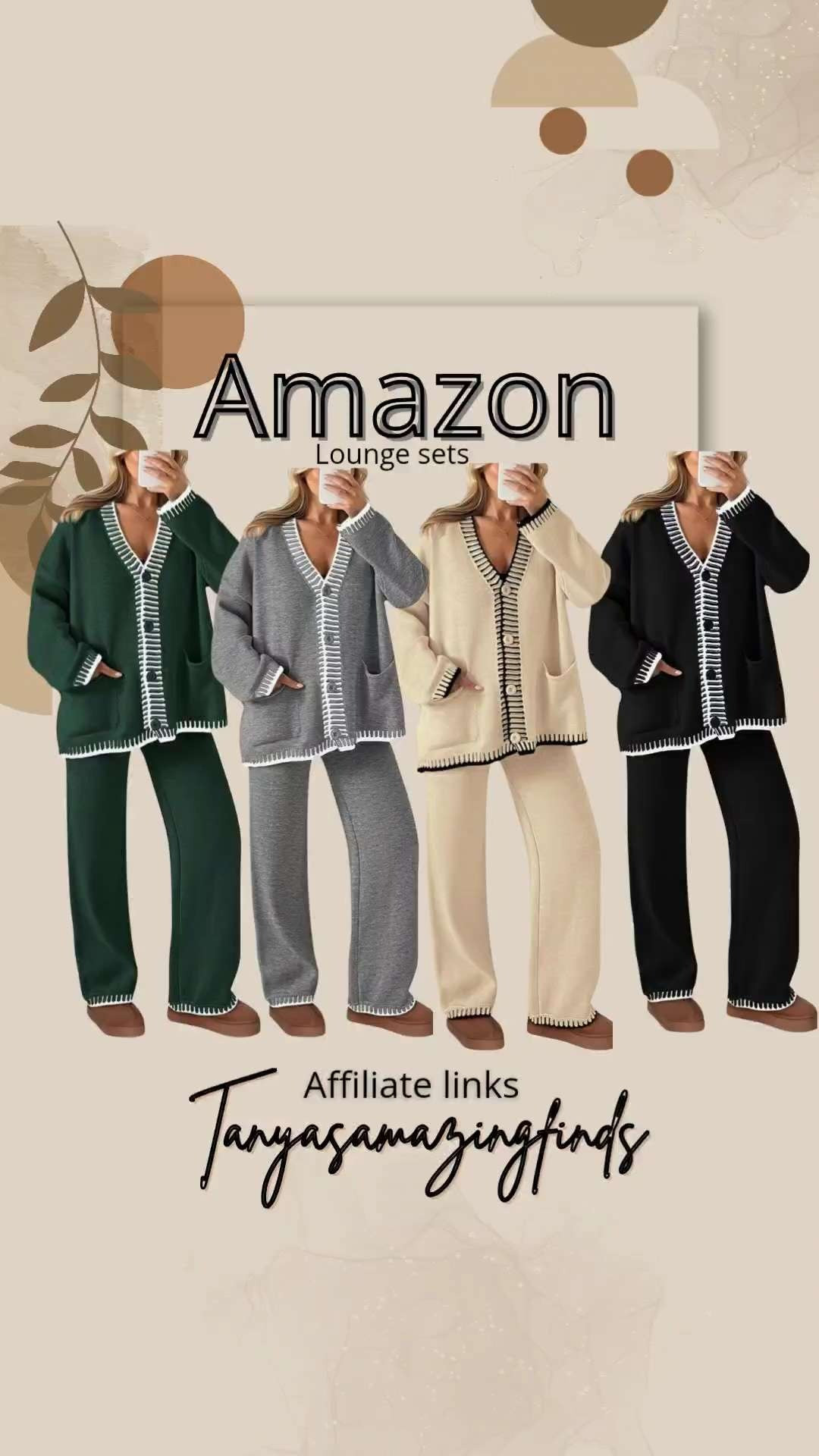 Amazon Lounge Sets are a must and these are my absolute favourite. coms in many colours 

 #LTKcanada #LTKcurves #LTKstyletip