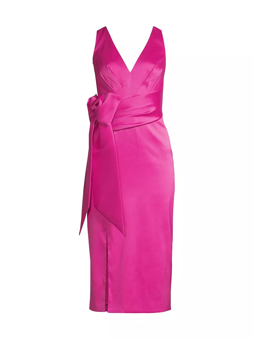 Aidan Mattox Bow Sash Sheath Dress | Saks Fifth Avenue