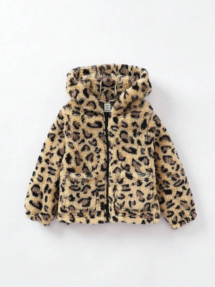 $15.39
Save $13.40
$28.79
Extra Savings $0.90 Off

Save $0.77 off this item after joining.
Maija Kids Maija Kids Leopard Print Plush Hooded Jacket With Ear Decor, Casual Style For Young Girls, Toddler Girl Coats, Cute Jacket, Kids Coat, Cheetah Print Toddler Girl, Jacket For Kids Girl
5.00
(31)
Color: Apricot




Size
Default
4Y
-
7Y
4Y (39-41 in)
7 Left
5Y (41-43 in)
6Y (43-46 in)
7Y (46-48 in)
Size Guide
Qty:

Only 7 left!
 | SHEIN