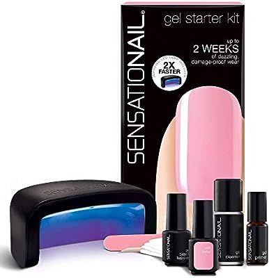 Sensationail gel polish starter kit - pink chiffon | Amazon (US)