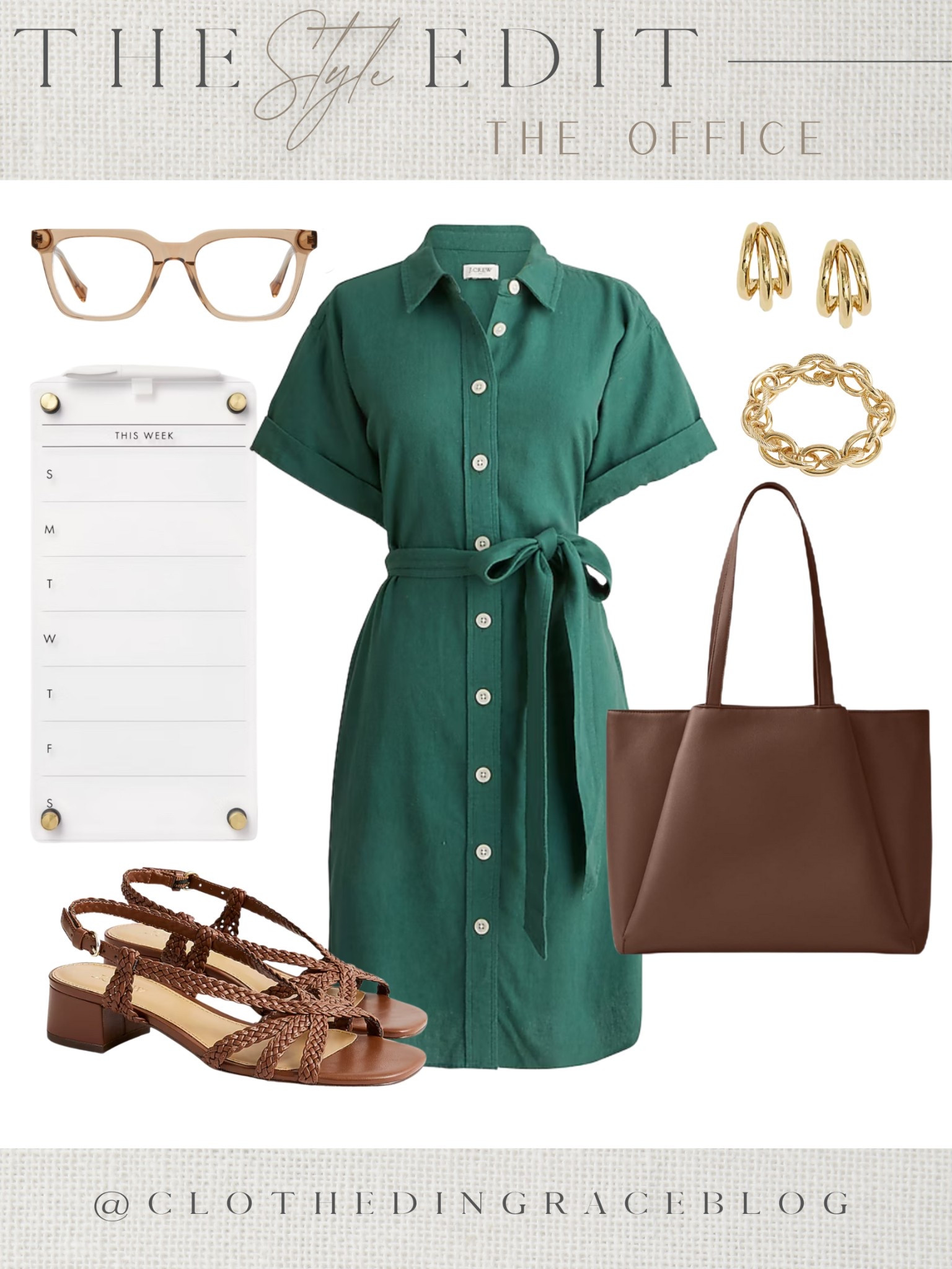Classy workwear outfit for spring and summer. 


#LTKStyleTip #LTKFindsUnder50 #LTKWorkwear