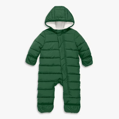 Primary Baby Parka Puffer Suit in Boysenberry Size 18-24 Months | Target