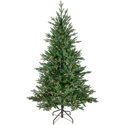 Northlight Real Touch™ Pre-Lit Medium Grande Spruce Artificial Christmas Tree - 6' - Clear Lights | Target