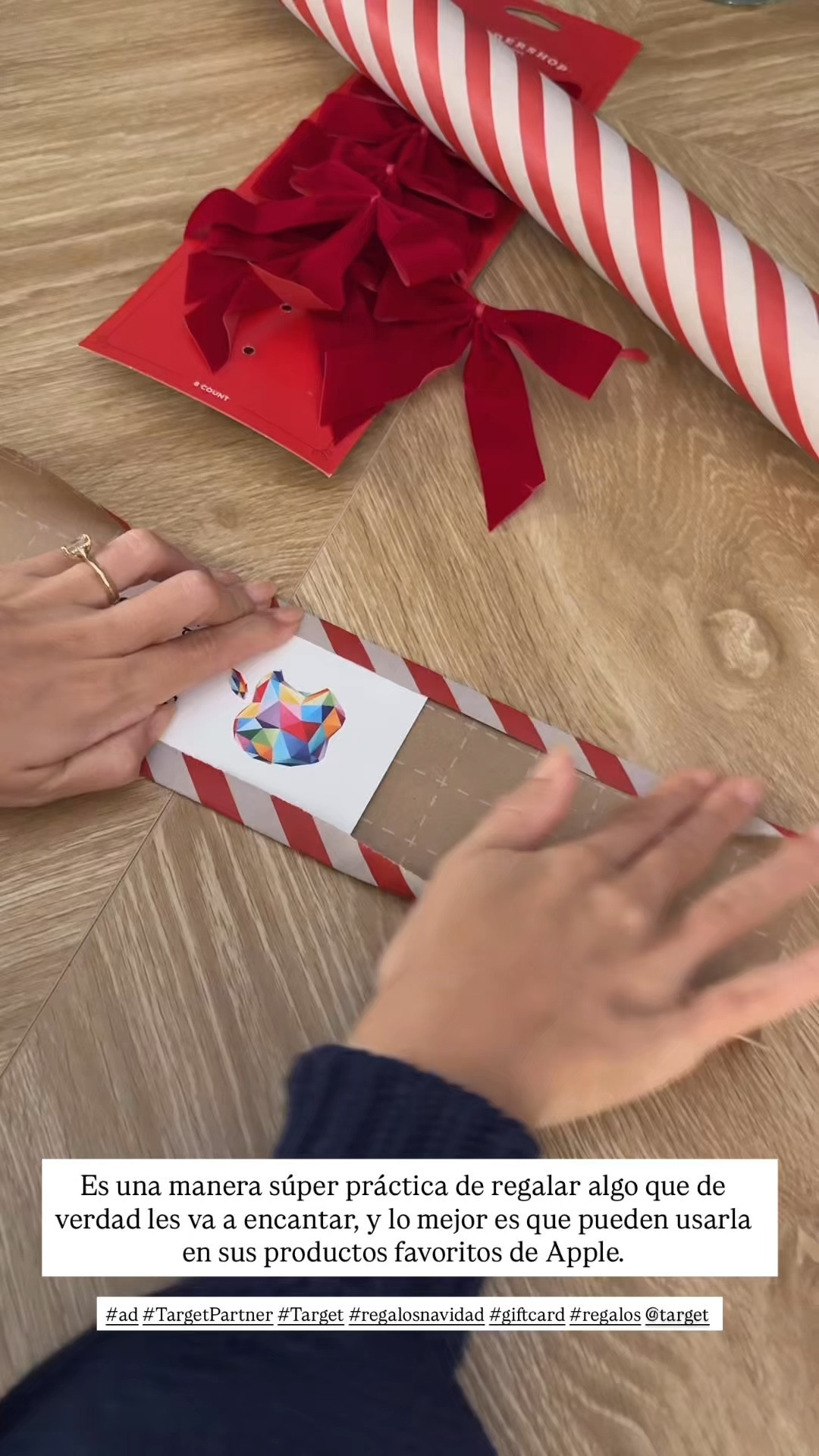 #ad El regalo que nunca falla 🎁 Apple Gift Card: úsala para música, apps, juegos, suscripciones o hasta AirPods Disponible en @Target (en tienda desde $15 hasta $200 y online hasta $500). #TargetPartner #Target #regalosnavidad #giftcard #regalos
 

#LTKGiftGuide #LTKSeasonal #LTKHoliday #LTKGiftGuide #LTKSeasonal